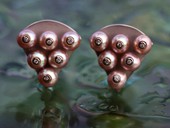 335 - EARRINGS | Grapes, ES, Gold, Perlen, Brillanten