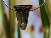 323 - ANH�NGER | Two Cultures, ES, Gold, Aborigines Opal, Paua, Brillant, Gem Art