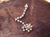 78 |  Brooch, Diamond Snake, White Gold, Diamonds, Variation, German Diamond Award 1977 