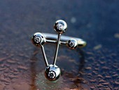 339 - RING | Southern Cruz, SS, diamonds, Star Art